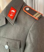 DDR NVA Fallschirmjäger Uniformjacke Filz Stabsgefreiter Gr. sk52 1983