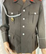 DDR NVA Fallschirmjäger Uniformjacke Filz Stabsgefreiter Gr. sk52 1983