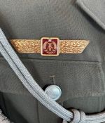 DDR NVA Fallschirmjäger Parade Uniformjacke Leutnant Gr. m52-0 1983