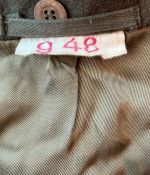 DDR NVA GT Grenztruppen Uniformjacke Filz Offizier Major Gr. g48 1982