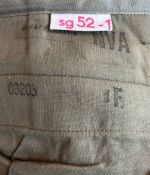 DDR NVA Mannschaften Uniform Hose Gr. sg52-1 1980