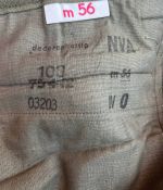 DDR NVA Mannschaften Uniform Hose Gr. m56 1974