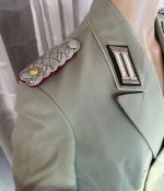 DDR NVA Artillerie Gesellschaftsjacke Offizier Major Gr. m52 1980