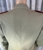 DDR NVA Artillerie Gesellschaftsjacke Offizier Major Gr. m52 1980