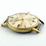 Glashütte GUB Spezimatic Kal. 74 Goldgehäuse 585 Edelstahlboden Herrenarmbanduhr