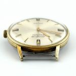 Glashütte GUB Spezimatic Kal. 74 Goldgehäuse 585 Edelstahlboden Herrenarmbanduhr