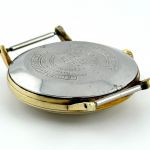 Glashütte GUB Spezimatic Kal. 74 Goldgehäuse 585 Edelstahlboden Herrenarmbanduhr