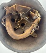 DDR NVA Stahlhelm Größe II 1958 3 Nieten