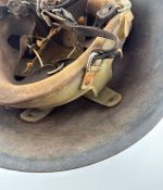 DDR NVA Stahlhelm Größe II 1958 3 Nieten