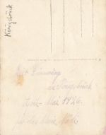 Foto-AK Reichswehr Soldaten mit Dackel am Quartier Königsbrück 1926