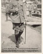 AK 1.WK Graf Bothmer Bayrischer General ungelaufen Patriotika Postkarte