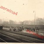 Einmarsch deutsche Soldaten Geschütze in Prag Tschechien