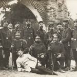 Foto-AK 1.WK Deutsche Soldaten Landwehr Inf.- Regt. 101 in Graudenz Grudziądz