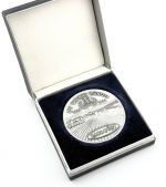 DDR Medaille 25 Jahre LPG Thomas Müntzer Landwüst 1984