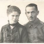 Foto 1.WK Soldat mit Schulterklappe Telegraphen Bataillon Nr. 1