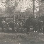 Fotokarte 1.WK Deutsche Soldaten mit Gulaschkanone Apremont-St.Mihiel Frankreich