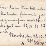 Fotokarte 1.WK Marineoffizier mit Marinesäbel EK-2 Verleihung Knooke Belgien