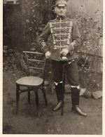 Foto 1.WK Portrait Wandsbeker Husar Husaren-Regiment Nr.15 Wandsbek