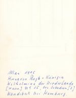 Foto 1.WK Portrait Wandsbeker Husar Husaren-Regiment Nr.15 Wandsbek