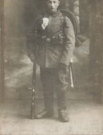 Fotokarte 1.WK Portrai