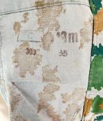 DDR NVA Feldjacke Tarnjacke Blumentarn Flecktarn Flächentarn Gr m48 1965