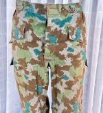 DDR NVA Feldhose Tarnhose Blumentarn Flecktarn Flächentarn Gr. 1 1961