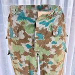 DDR NVA Feldhose Tarnhose Blumentarn Flecktarn Flächentarn Gr. 1 1961