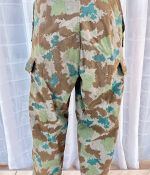 DDR NVA Feldhose Tarnhose Blumentarn Flecktarn Flächentarn Gr. 1 1961