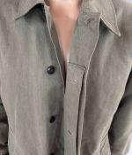 DDR MDI Felddienstjacke Grau Gr. m48 1977