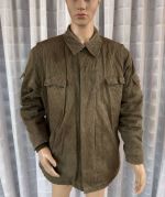 DDR NVA Felddienstjacke Winter Strichtarn Gr. g52