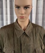 DDR NVA Felddienstjacke Winter Strichtarn Gr. g52