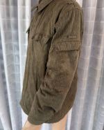 DDR NVA Felddienstjacke Winter Strichtarn Gr. g52