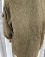 DDR NVA Felddienstjacke Winter Strichtarn Gr. g52