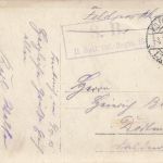 Foto-AK 1.WK Deutsche Soldaten Inf.-Regt. 15 mit Fahrrad Frankreich