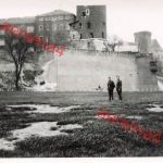 Deutsche Soldaten an Festung Krakau Polen