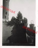 Blick auf den Festungsturm Krakau Polen