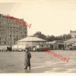 Deutscher Soldat am Rummel Platz in Rennes Frankreich