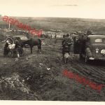 PKW mit Staffelzeichen bei Polozk Weißrussland Ostfront