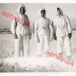 Deutsche Soldaten in Wintertarn bei Mga Leningrad Front Russland Ostfront