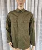DDR NVA FDA Felddienstjacke Sommer Strichtarn 1984 Gr. g48