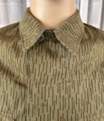 DDR NVA FDA Felddienstjacke Sommer Strichtarn 1984 Gr. g48