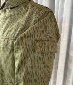 DDR NVA FDA Felddienstjacke Sommer Strichtarn 1984 Gr. g48