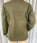 DDR NVA FDA Felddienstjacke Sommer Strichtarn 1984 Gr. g48