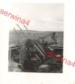 Deutsche Vierlieng Flak 38 Fliegerabwehr bei Mga Leningrad Front Ostfront