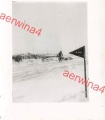 Winterstellung Dr. Mischke 1943 bei Mga Leningrad Front Ostfront