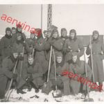 Deutsche Soldaten Januar 1940 Schnee schaufeln Bahnhof Loburg Möckern S.-Anhalt
