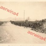 Rast deutsche Soldaten auf den Weg nach Nisch Serbien