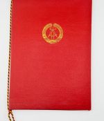 DDR Berufungs-Urkunde Gesellschaftlicher Rat Plauen 1973