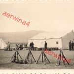 Deutsche Zelte auf Flugplatz Plovdiv Bulgarien