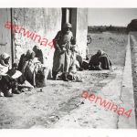 Araber am Flugplatz Benina bei Bengasi Libyen Afrika